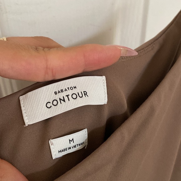 NWOT Babaton Contour One-Shoulder Dress (M) - Picture 3 of 3